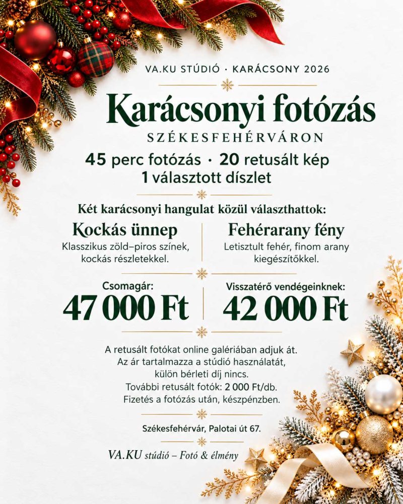 Karácsonyi fotózás